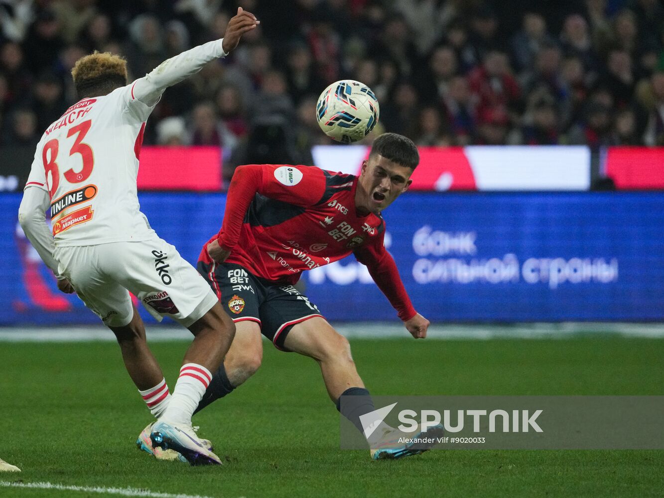 Russia Soccer Premier League CSKA - Spartak