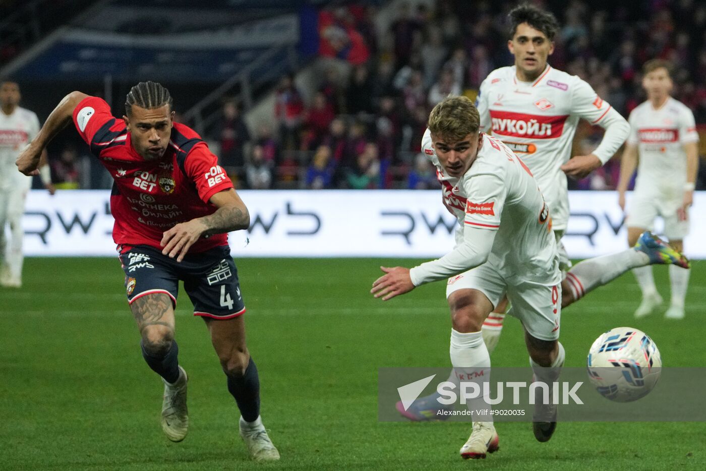 Russia Soccer Premier League CSKA - Spartak
