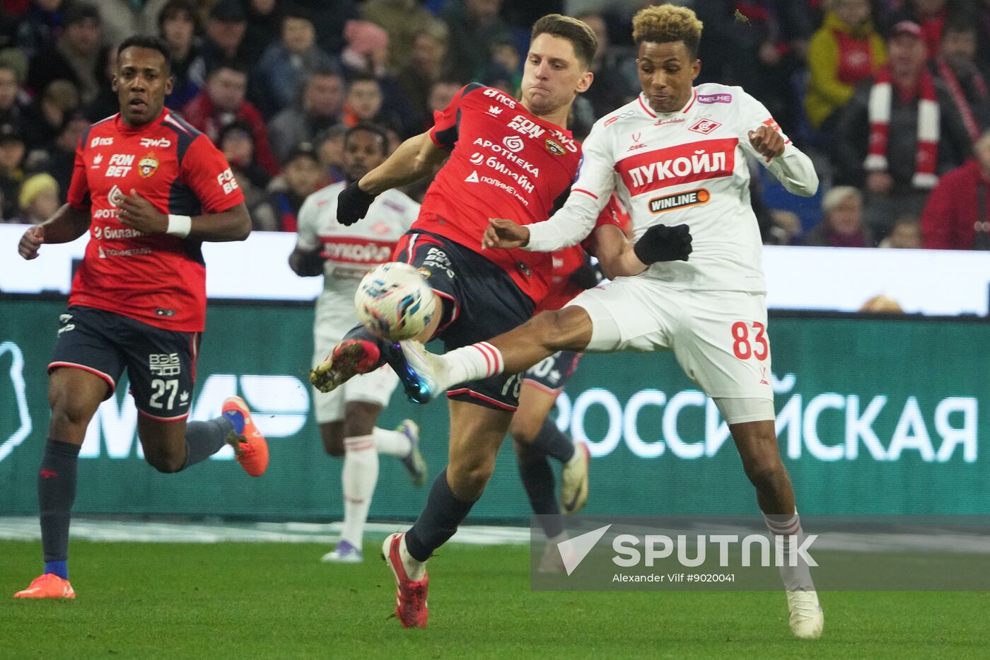 Russia Soccer Premier League CSKA - Spartak