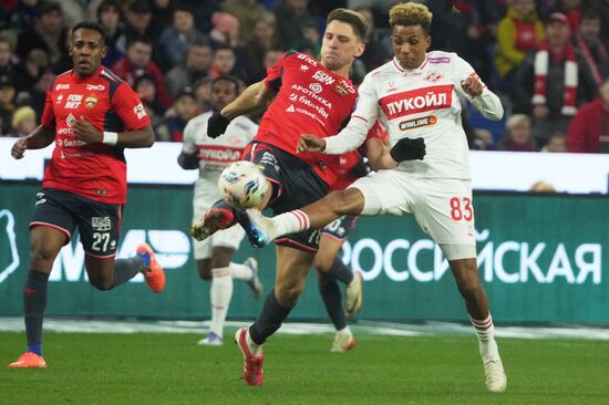 Russia Soccer Premier League CSKA - Spartak