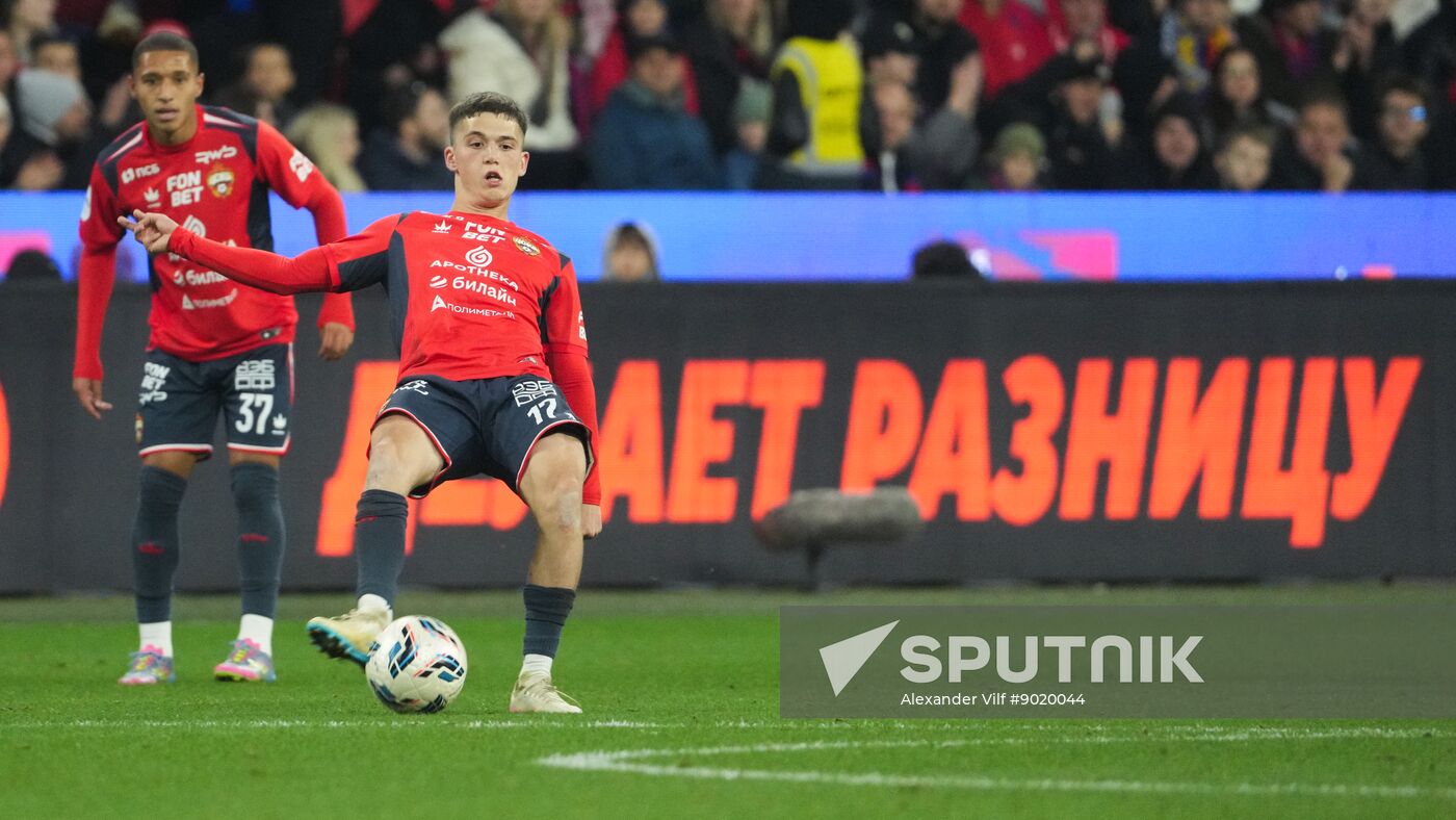 Russia Soccer Premier League CSKA - Spartak