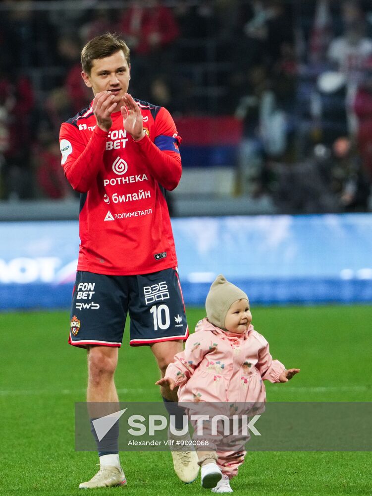 Russia Soccer Premier League CSKA - Spartak