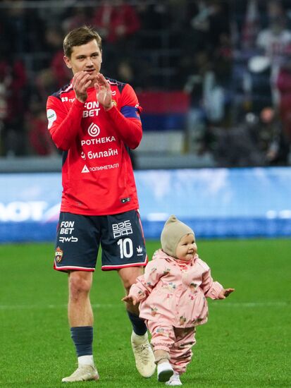 Russia Soccer Premier League CSKA - Spartak
