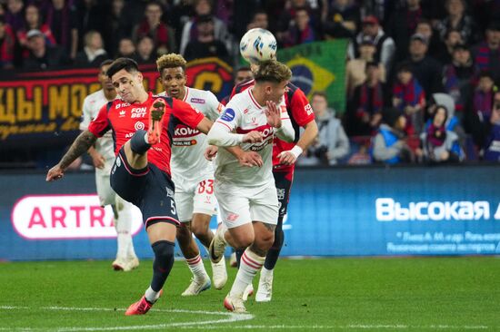 Russia Soccer Premier League CSKA - Spartak