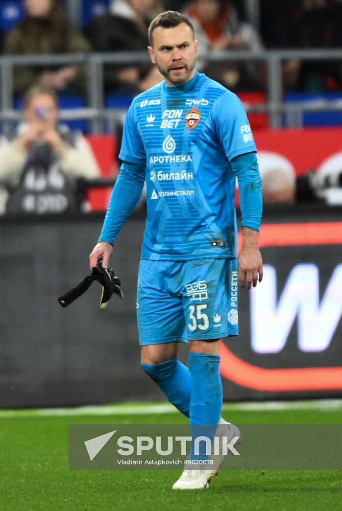 Russia Soccer Premier League CSKA - Spartak