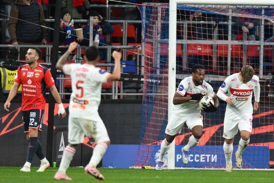 Russia Soccer Premier League CSKA - Spartak