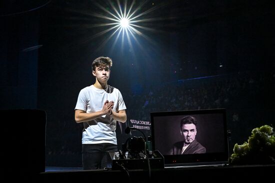 Russia Figure Skating Sports Commentator Grishin Memorial Event