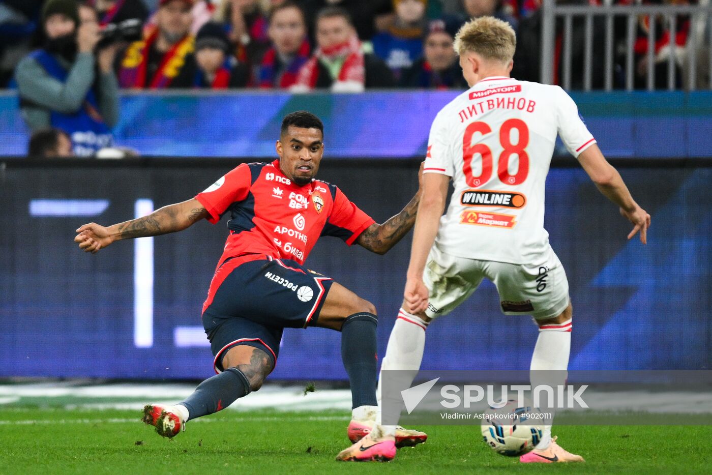 Russia Soccer Premier League CSKA - Spartak