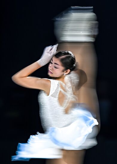 Russia Figure Skating Sports Commentator Grishin Memorial Event