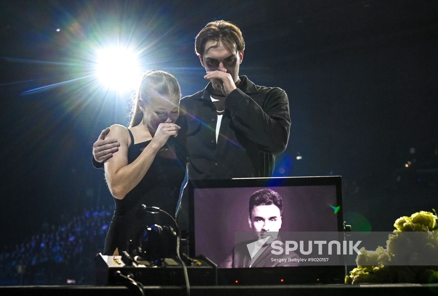 Russia Figure Skating Sports Commentator Grishin Memorial Event