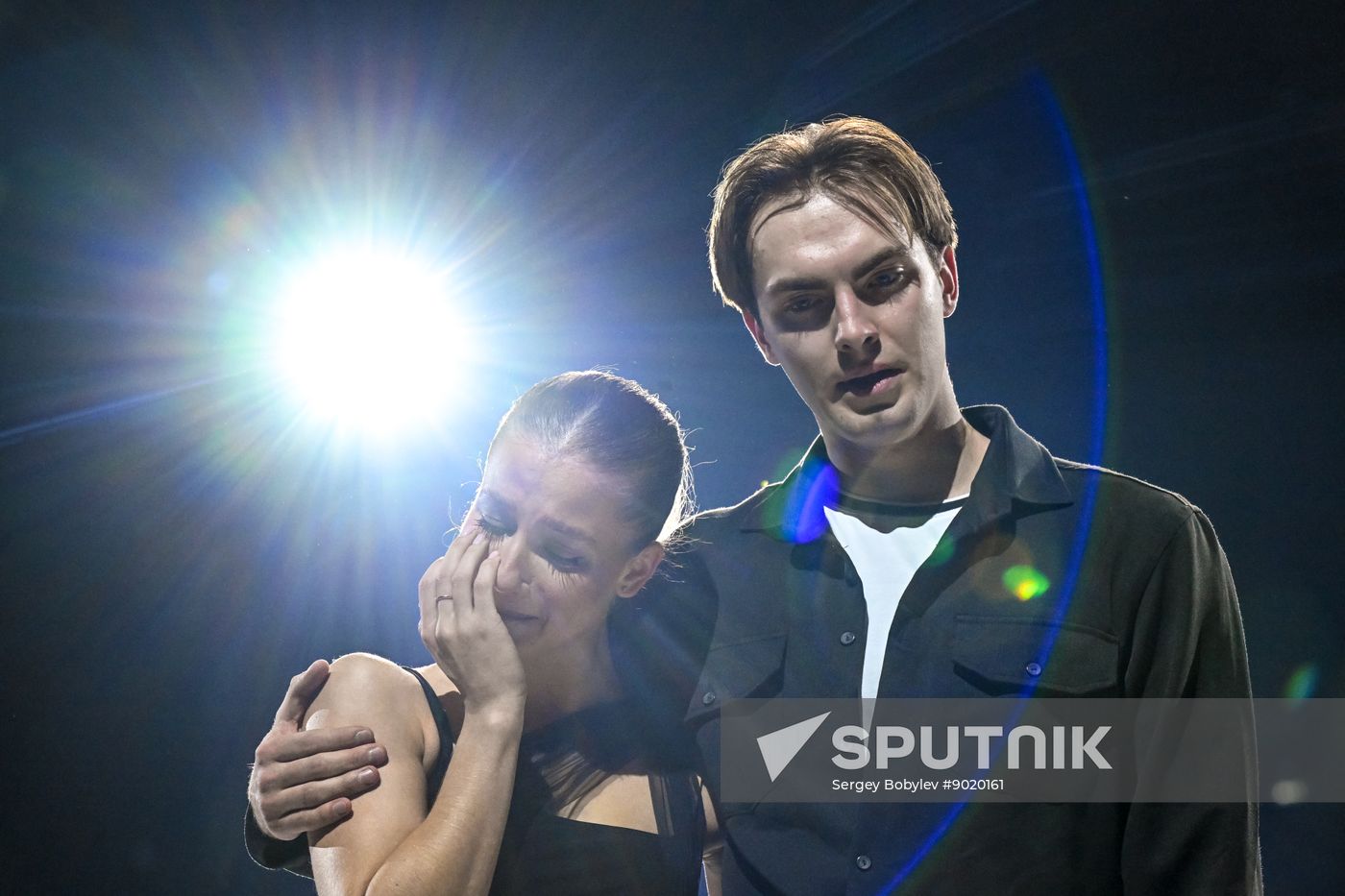 Russia Figure Skating Sports Commentator Grishin Memorial Event