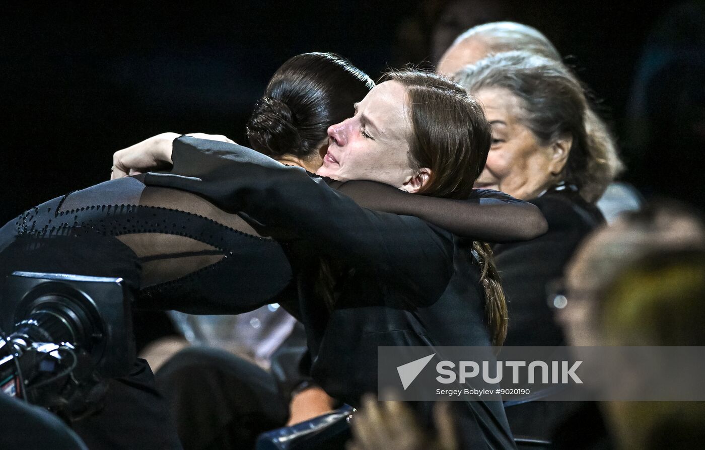 Russia Figure Skating Sports Commentator Grishin Memorial Event