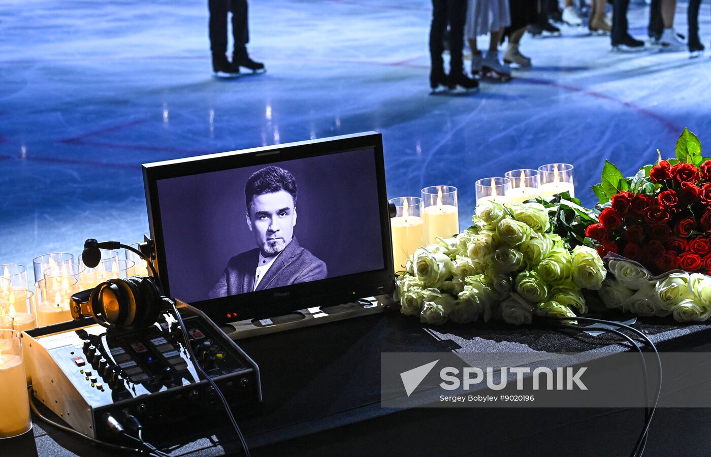 Russia Figure Skating Sports Commentator Grishin Memorial Event