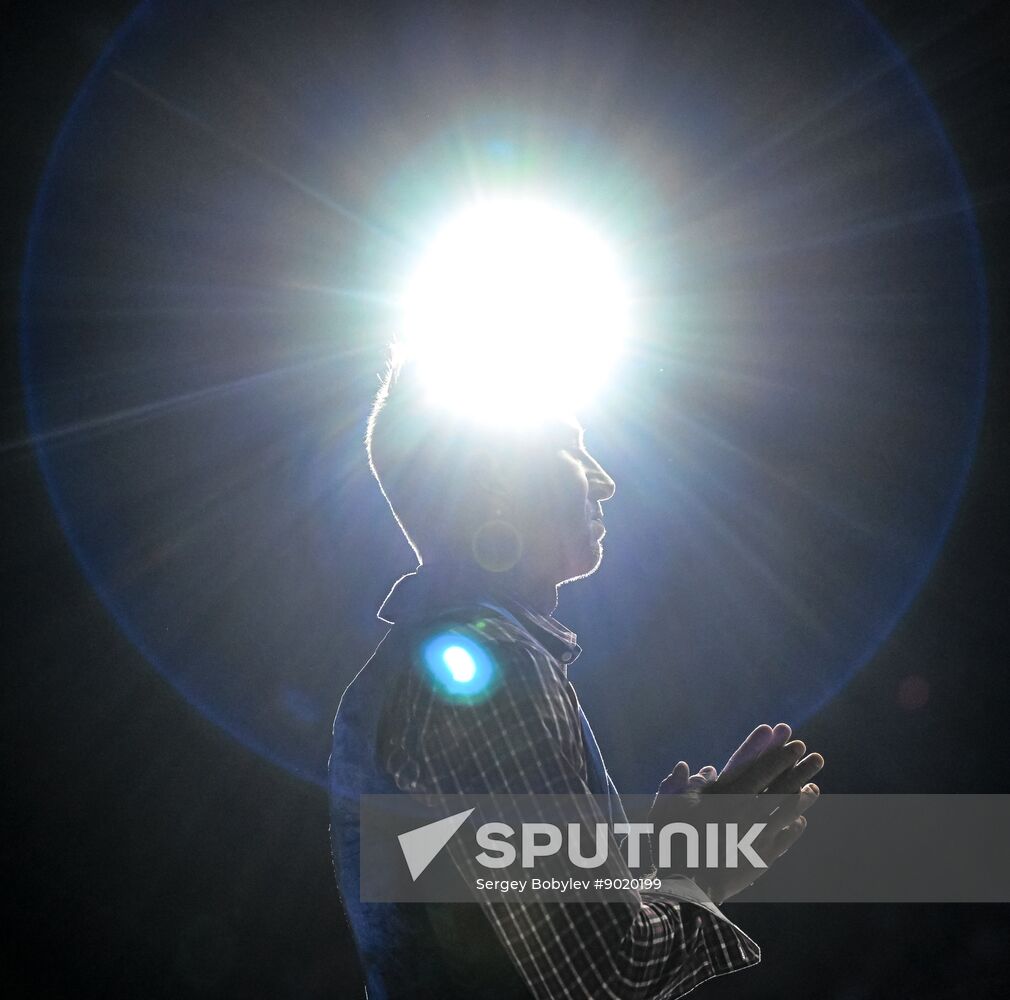 Russia Figure Skating Sports Commentator Grishin Memorial Event