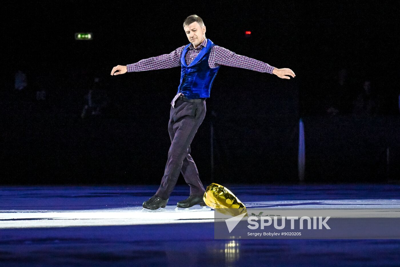 Russia Figure Skating Sports Commentator Grishin Memorial Event