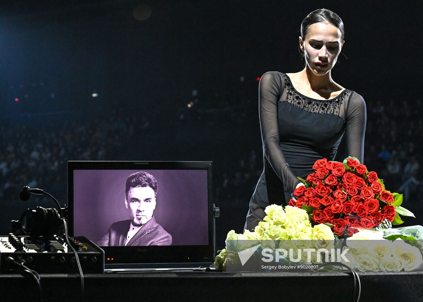 Russia Figure Skating Sports Commentator Grishin Memorial Event