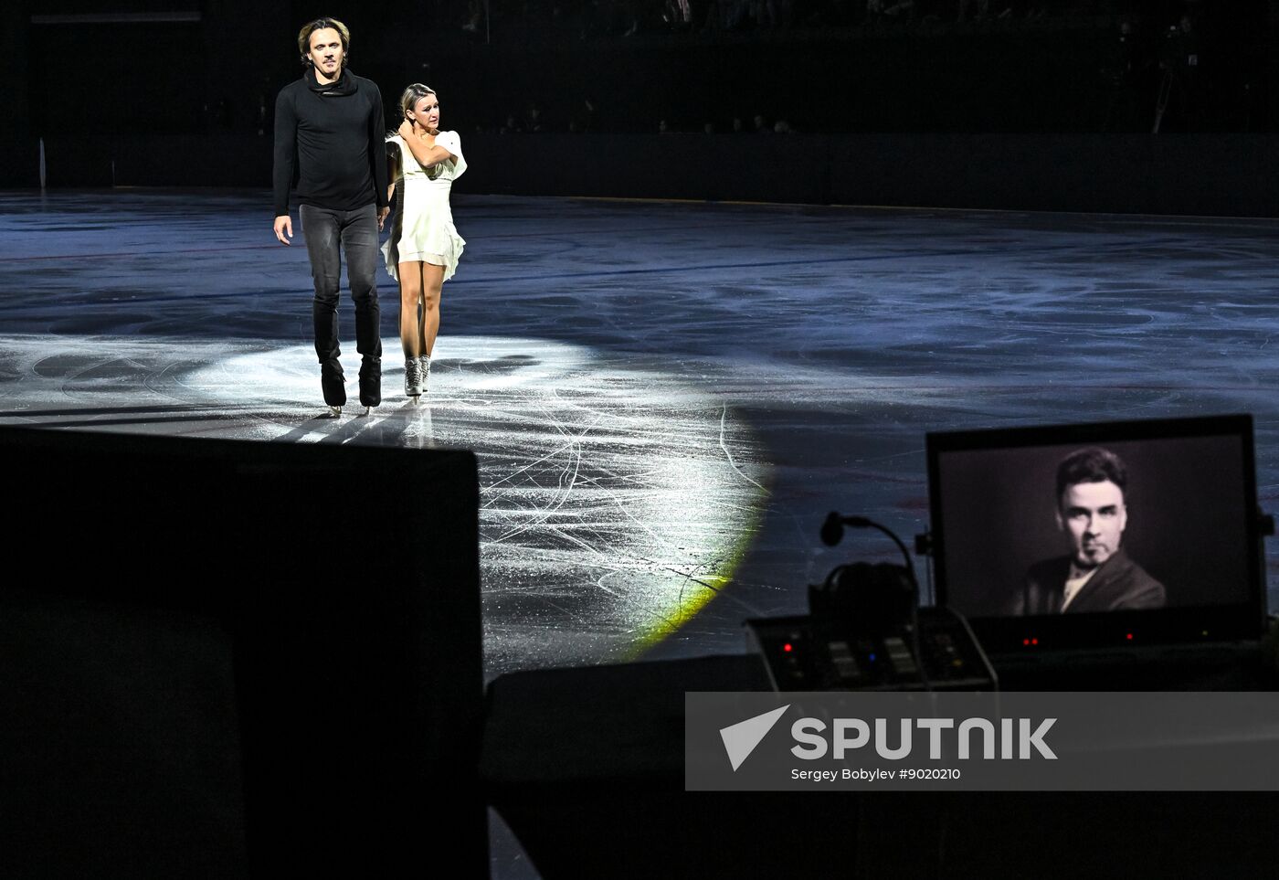 Russia Figure Skating Sports Commentator Grishin Memorial Event
