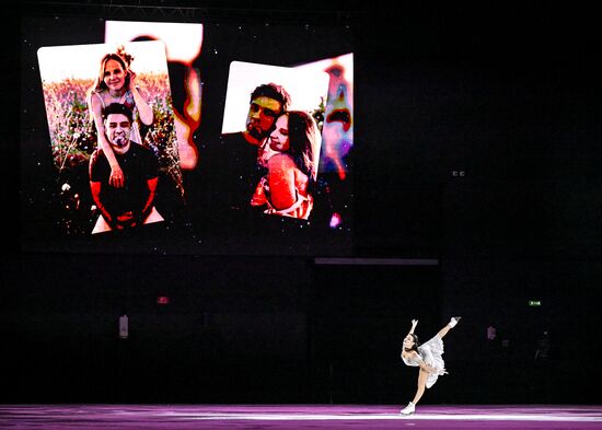Russia Figure Skating Sports Commentator Grishin Memorial Event