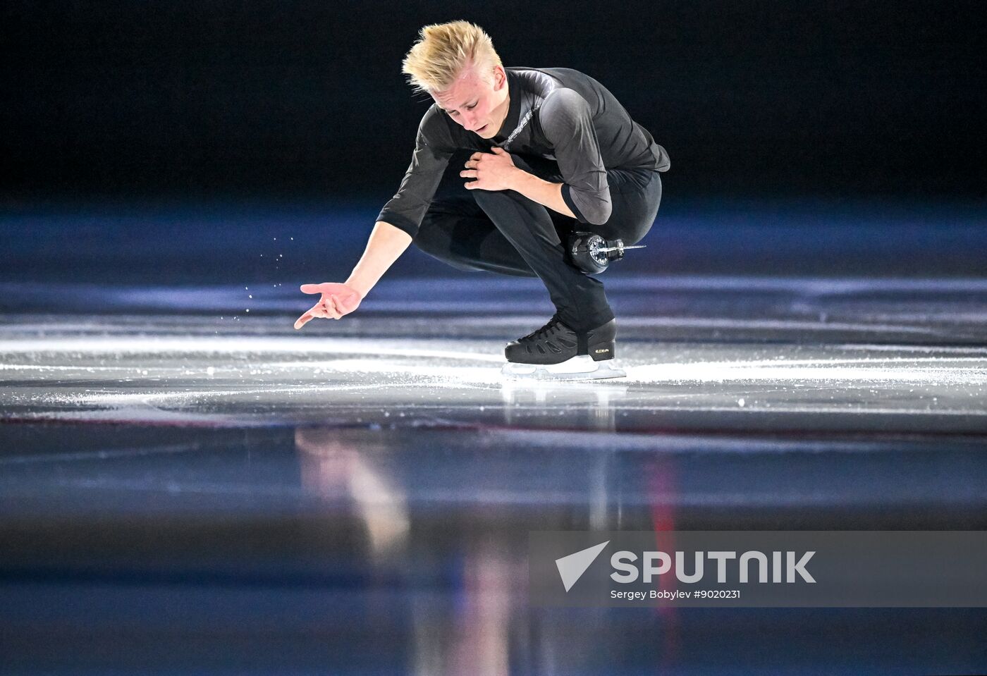 Russia Figure Skating Sports Commentator Grishin Memorial Event