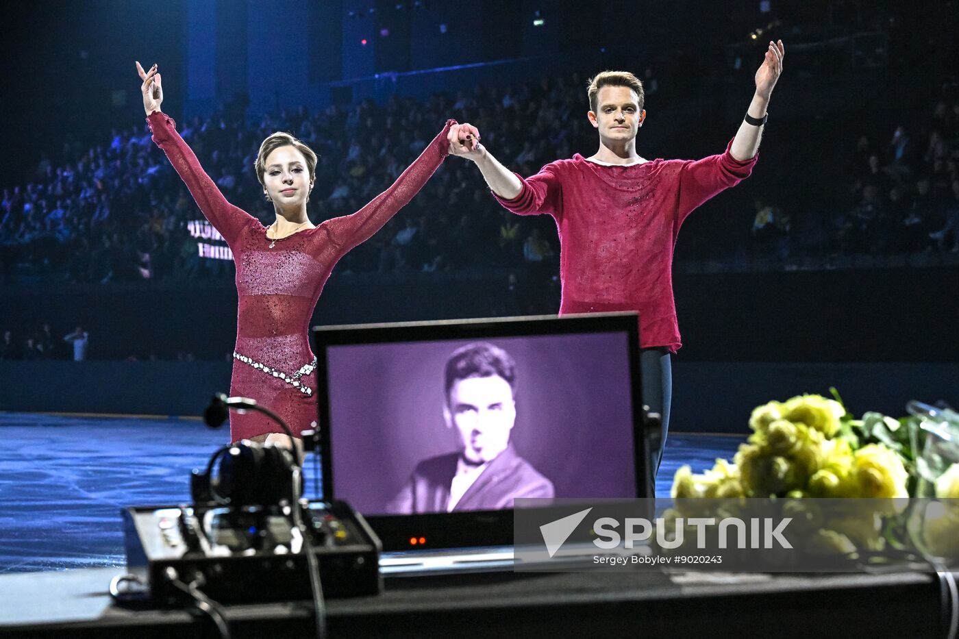 Russia Figure Skating Sports Commentator Grishin Memorial Event