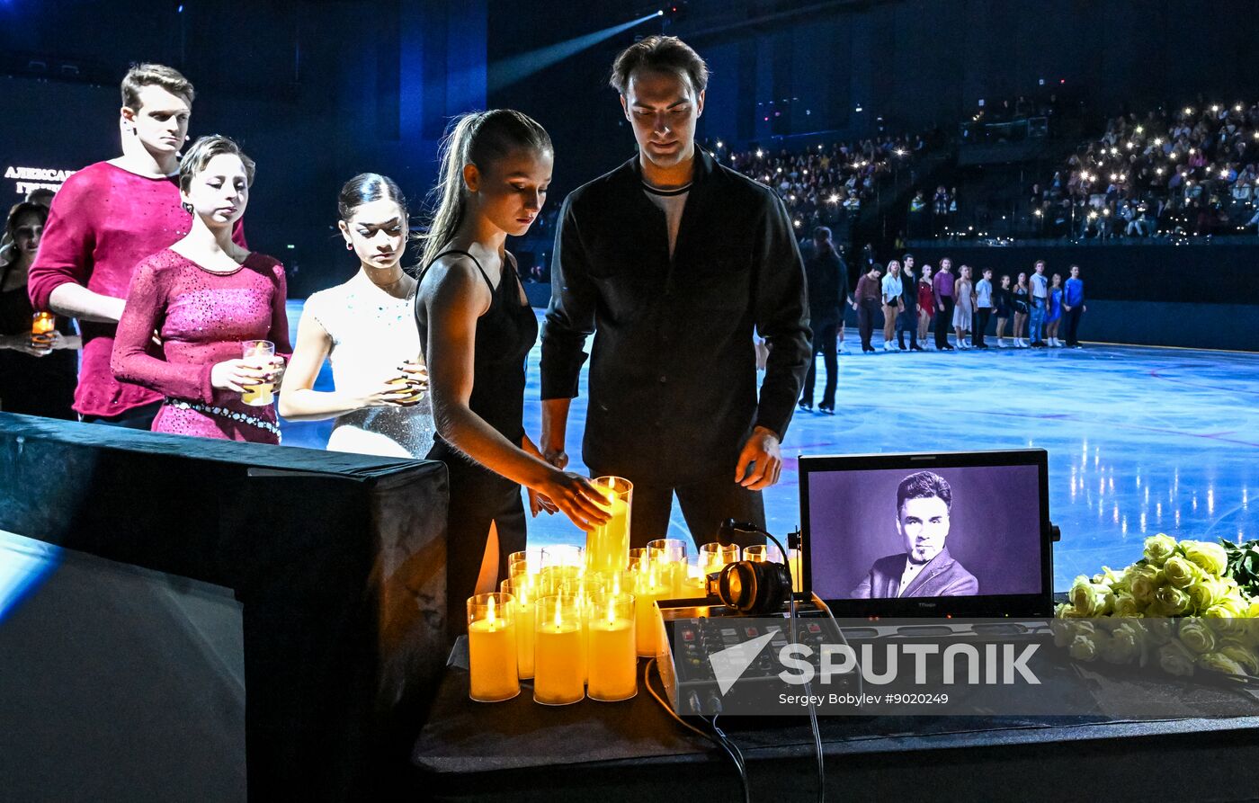 Russia Figure Skating Sports Commentator Grishin Memorial Event