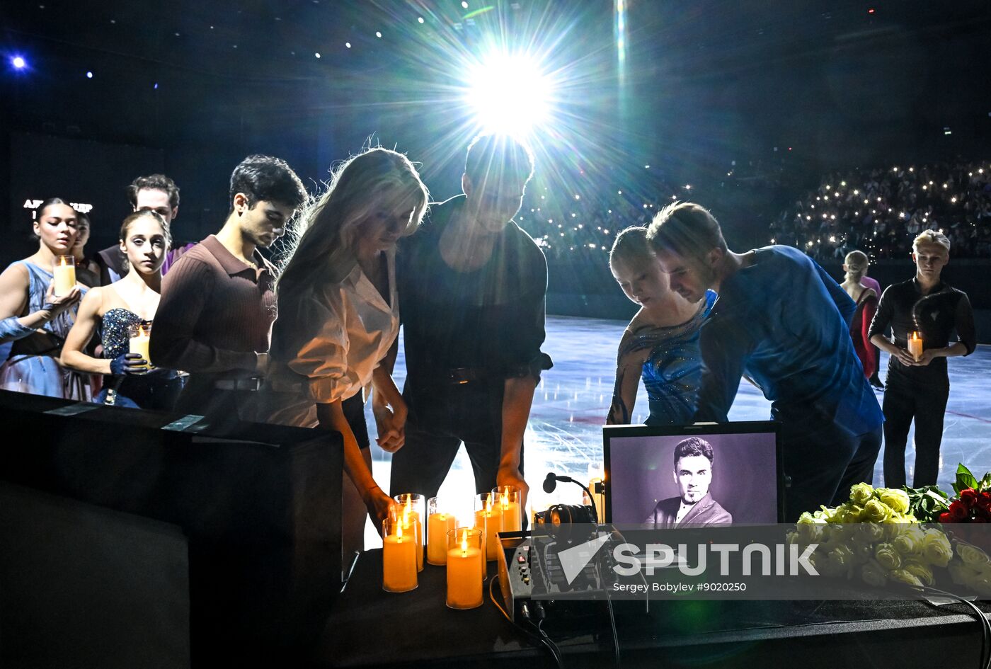 Russia Figure Skating Sports Commentator Grishin Memorial Event