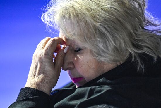 Russia Figure Skating Sports Commentator Grishin Memorial Event