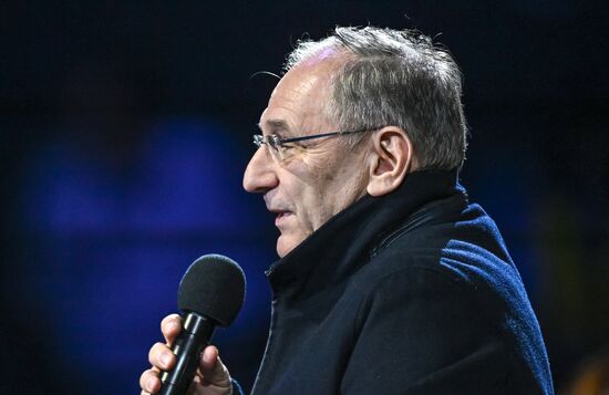 Russia Figure Skating Sports Commentator Grishin Memorial Event