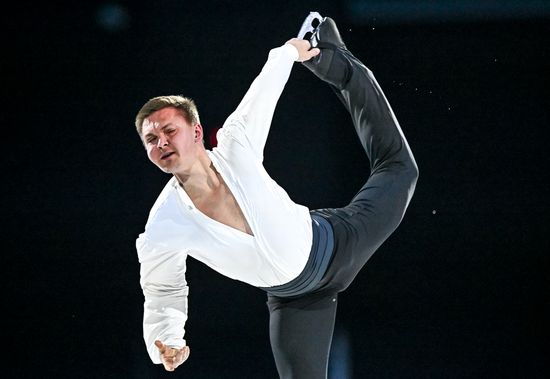 Russia Figure Skating Sports Commentator Grishin Memorial Event