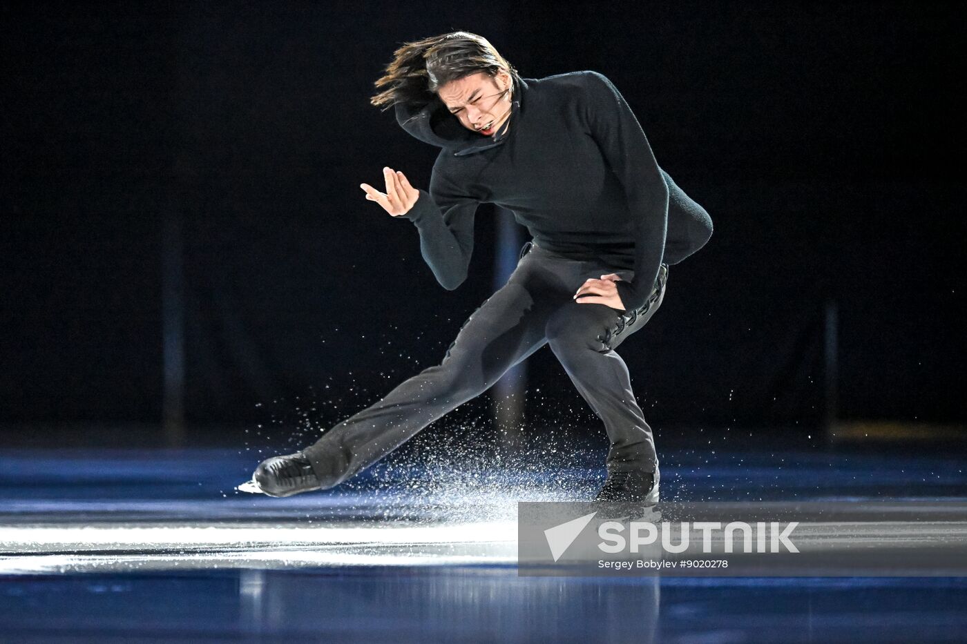 Russia Figure Skating Sports Commentator Grishin Memorial Event