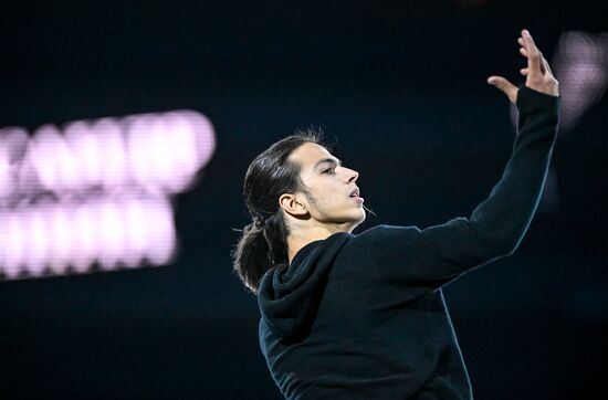 Russia Figure Skating Sports Commentator Grishin Memorial Event