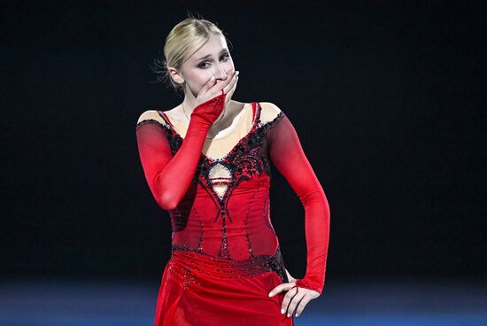 Russia Figure Skating Sports Commentator Grishin Memorial Event
