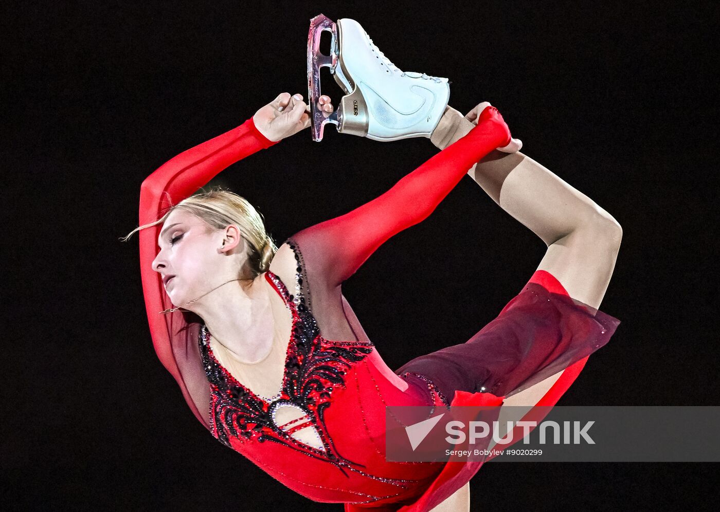 Russia Figure Skating Sports Commentator Grishin Memorial Event