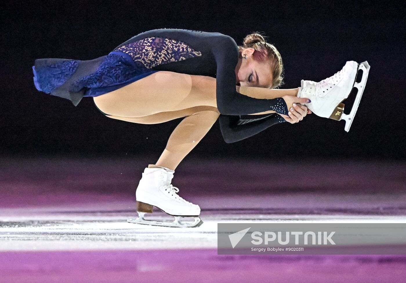 Russia Figure Skating Sports Commentator Grishin Memorial Event