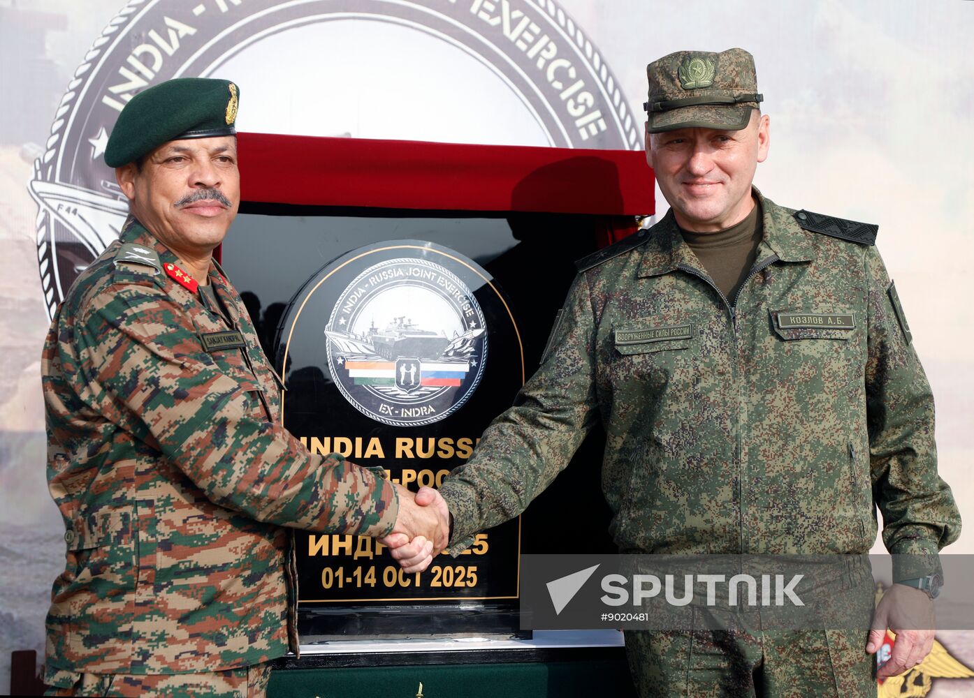 India Russia Military Drills