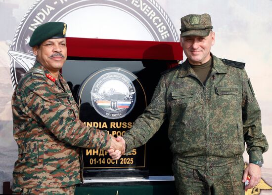 India Russia Military Drills