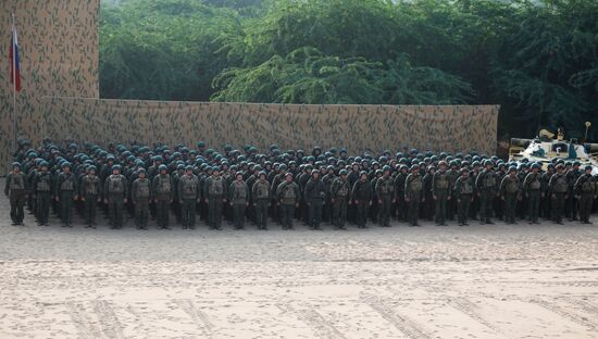 India Russia Military Drills