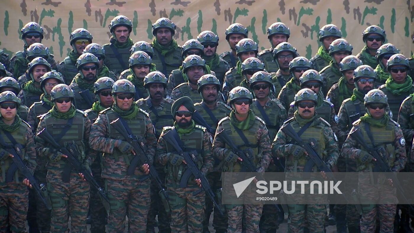 India Russia Military Drills