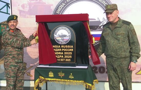 India Russia Military Drills