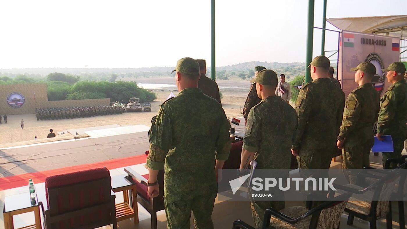 India Russia Military Drills