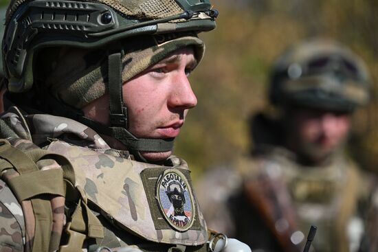 Russia Ukraine Military Operation Troops Training