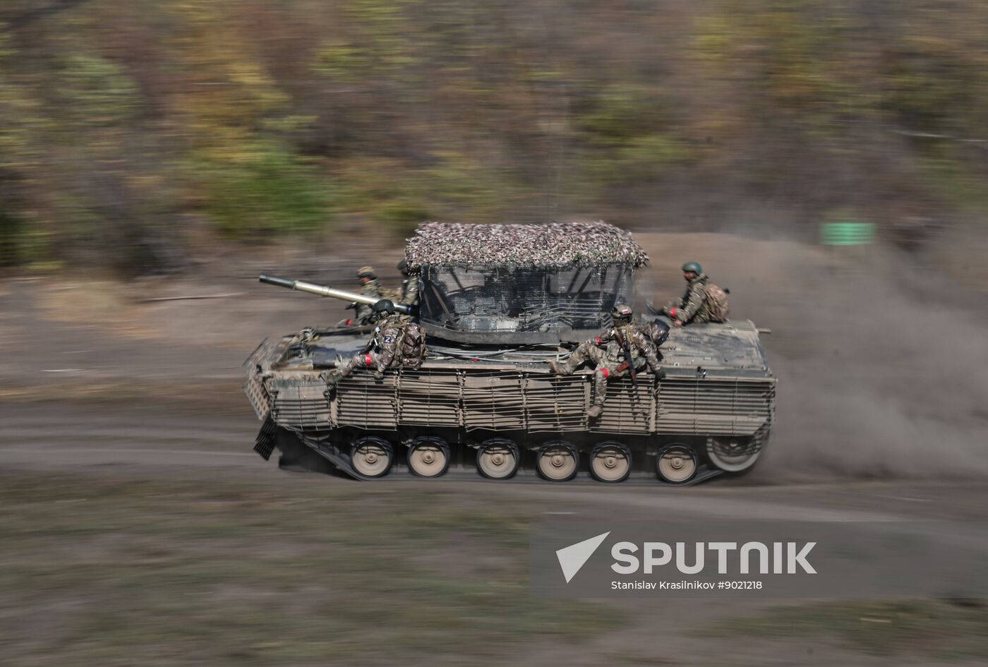 Russia Ukraine Military Operation Troops Training