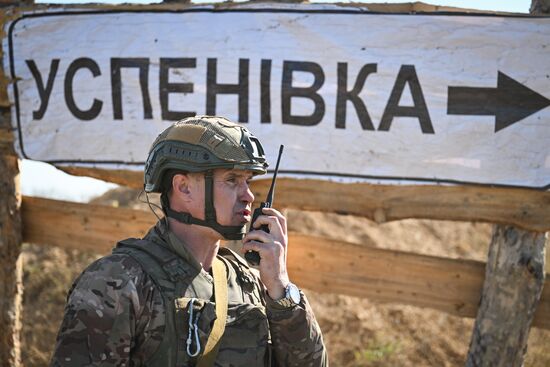 Russia Ukraine Military Operation Troops Training