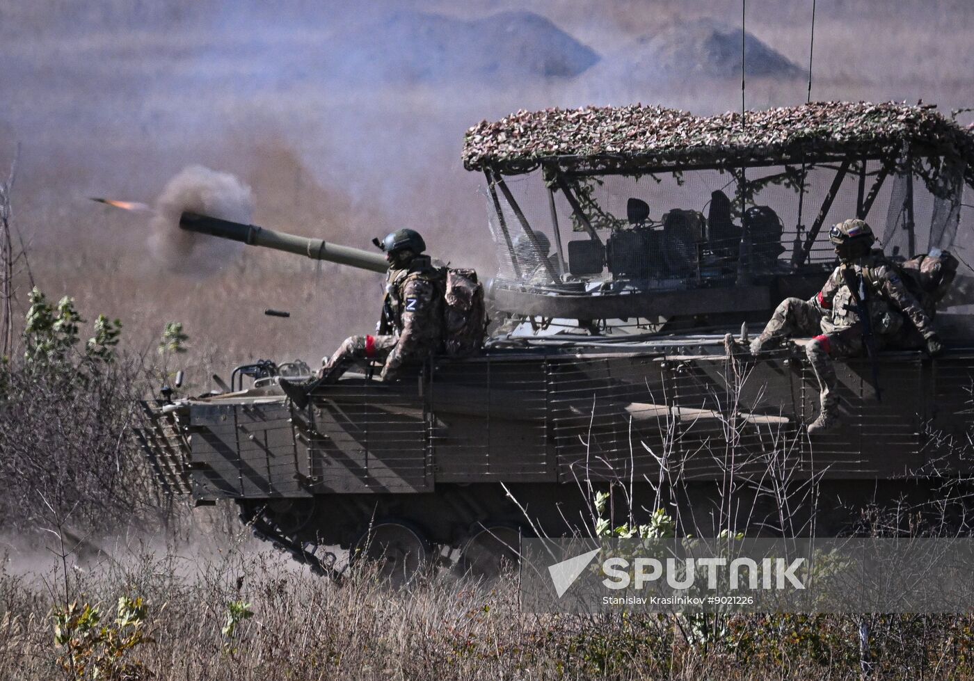 Russia Ukraine Military Operation Troops Training