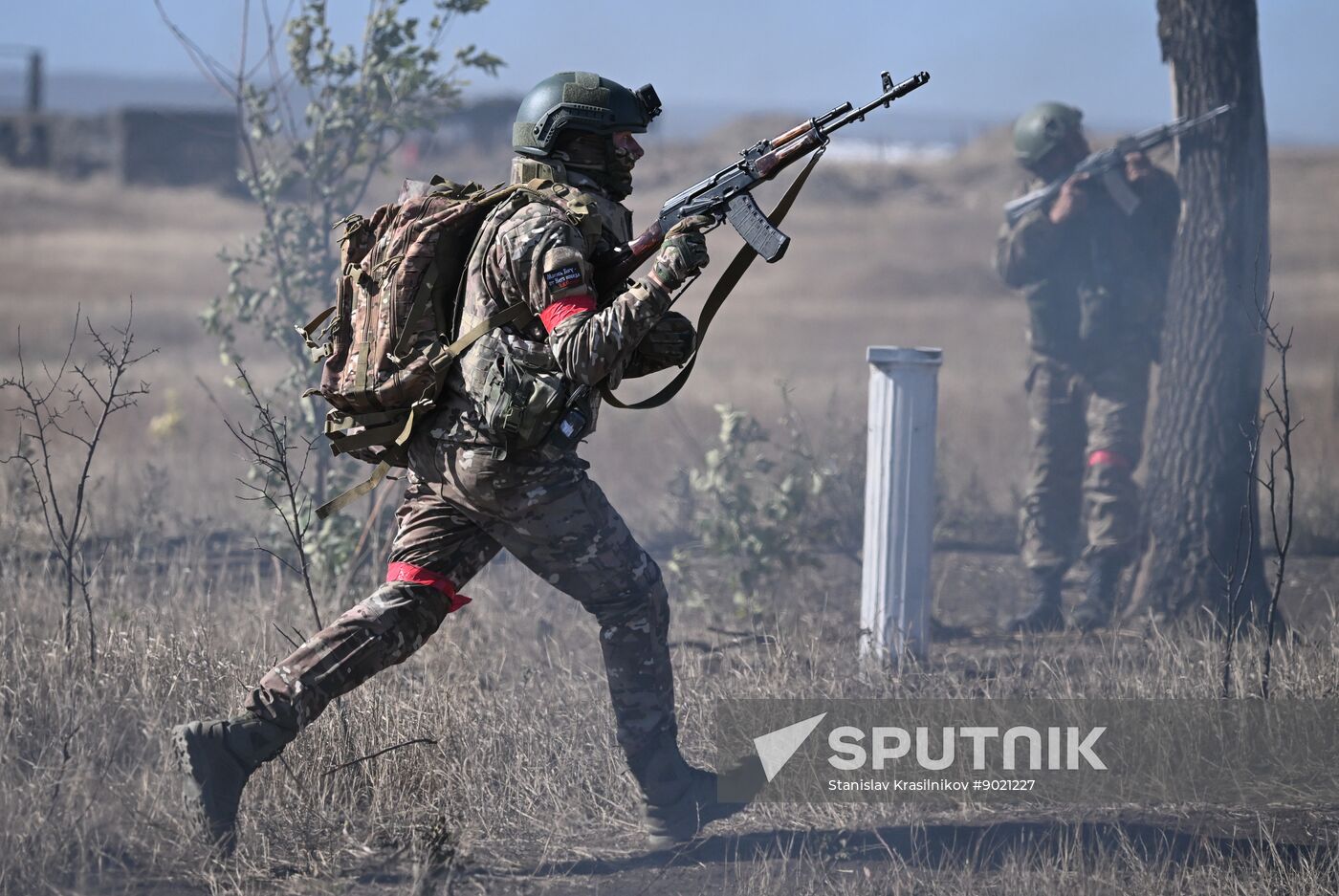 Russia Ukraine Military Operation Troops Training