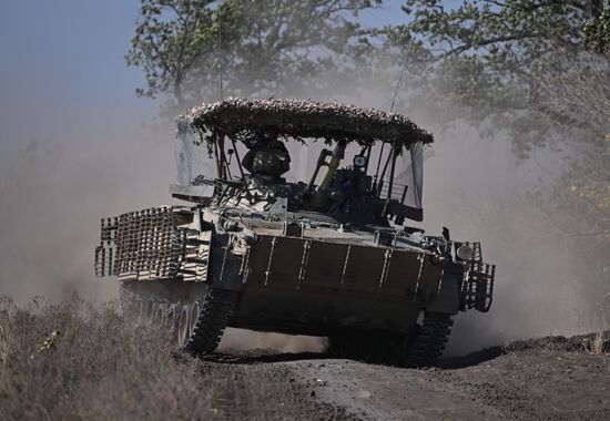 Russia Ukraine Military Operation Troops Training