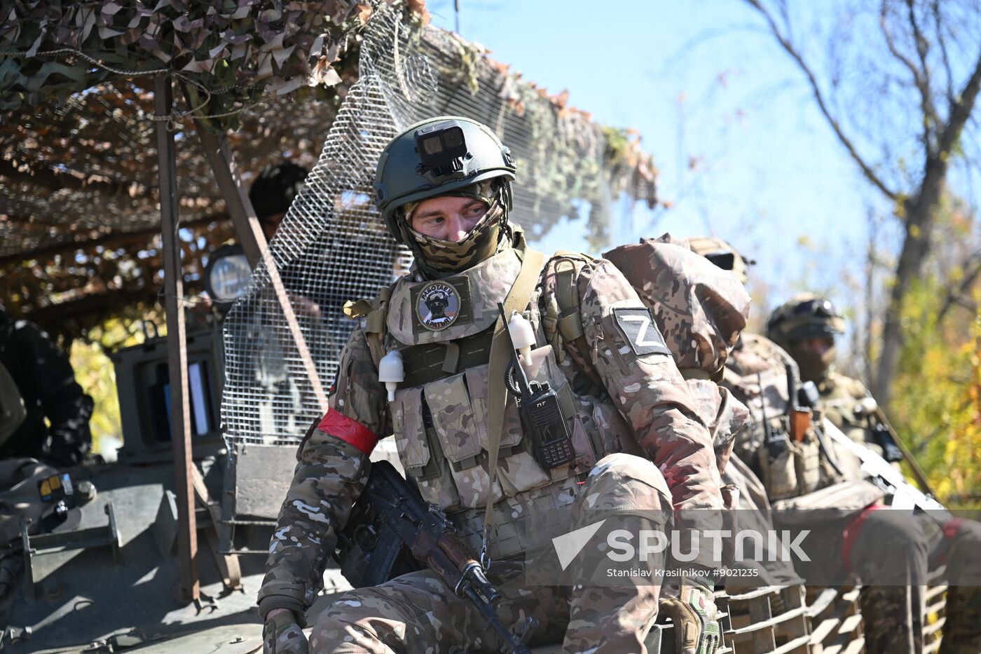 Russia Ukraine Military Operation Troops Training