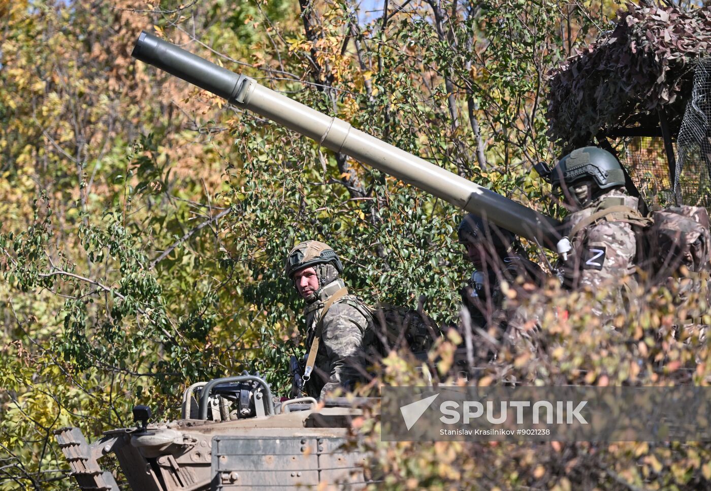 Russia Ukraine Military Operation Troops Training