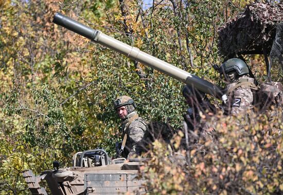 Russia Ukraine Military Operation Troops Training