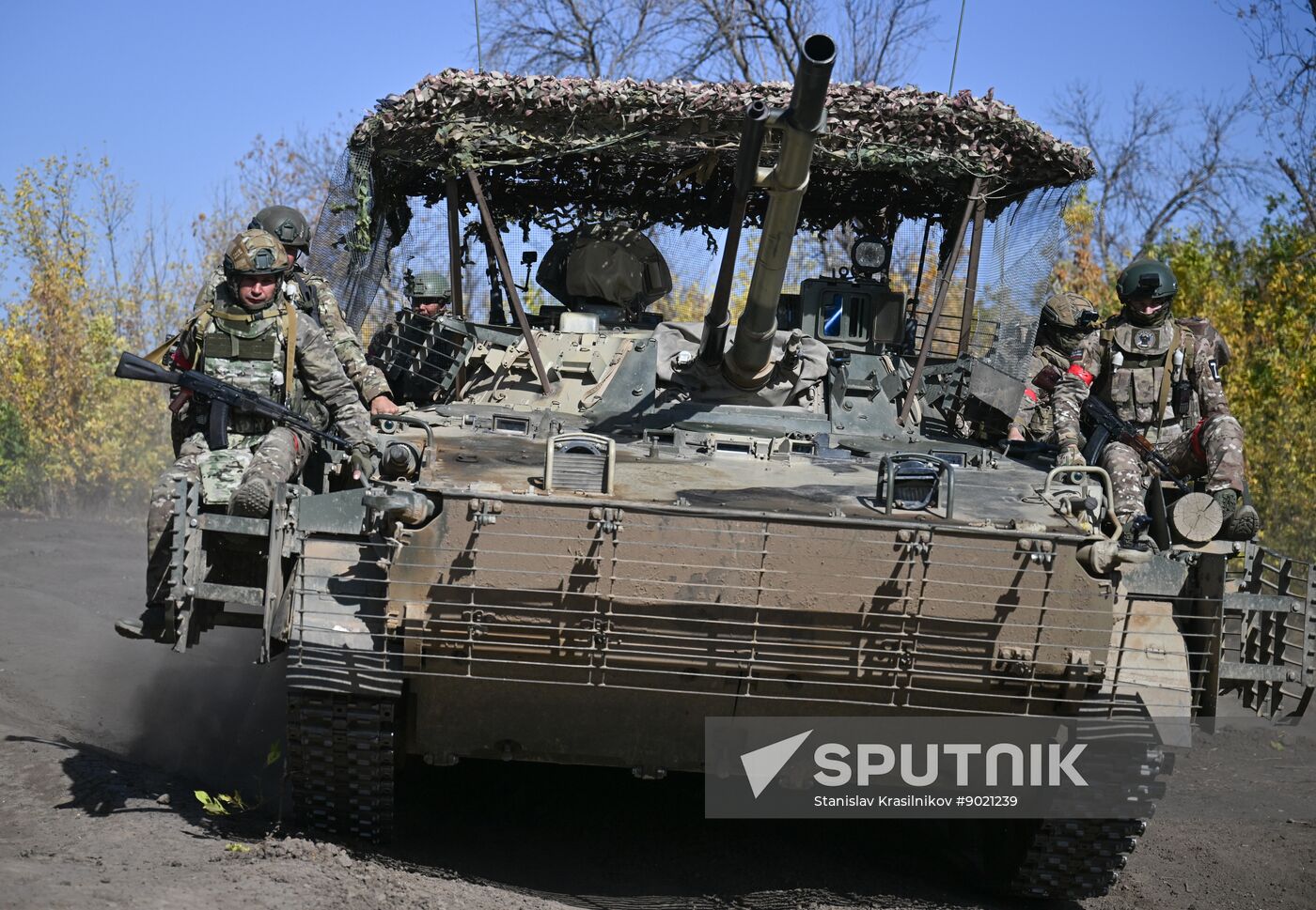 Russia Ukraine Military Operation Troops Training